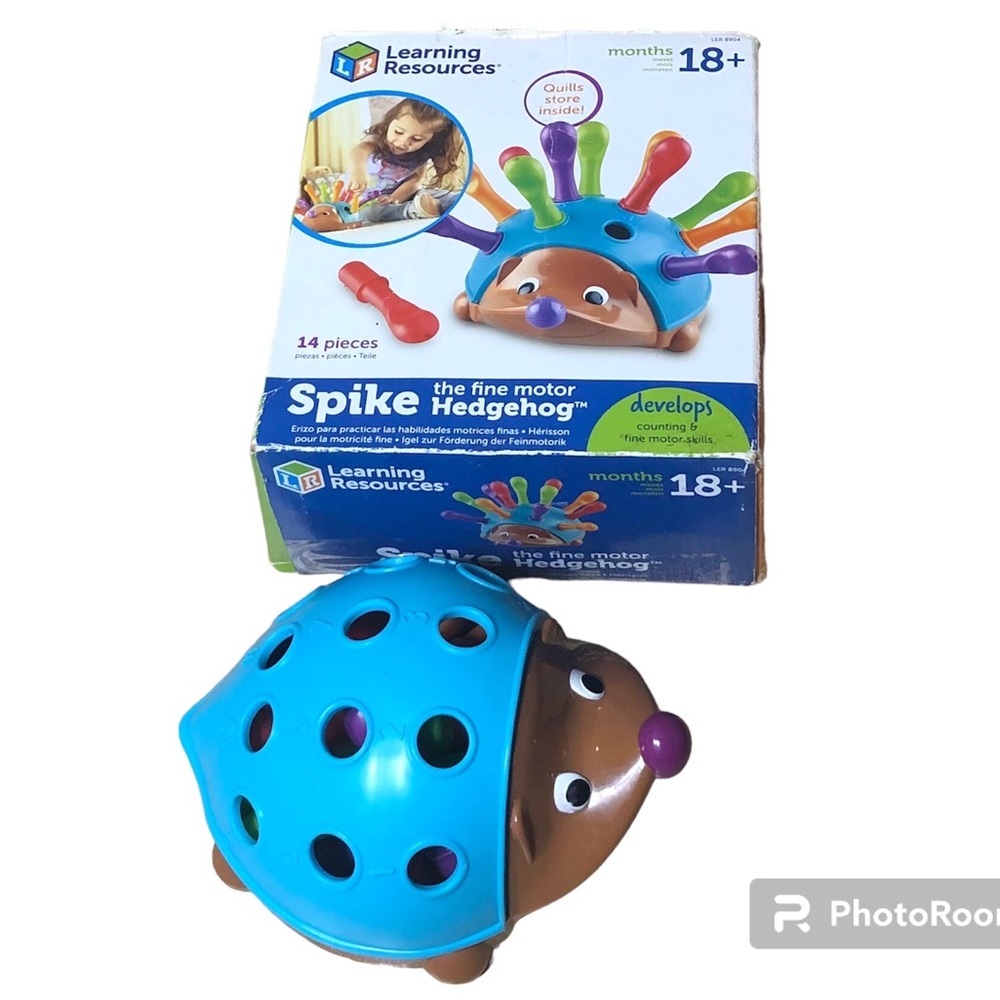 Spike the Fine Motor Headgehog for Kids 18Months Up.